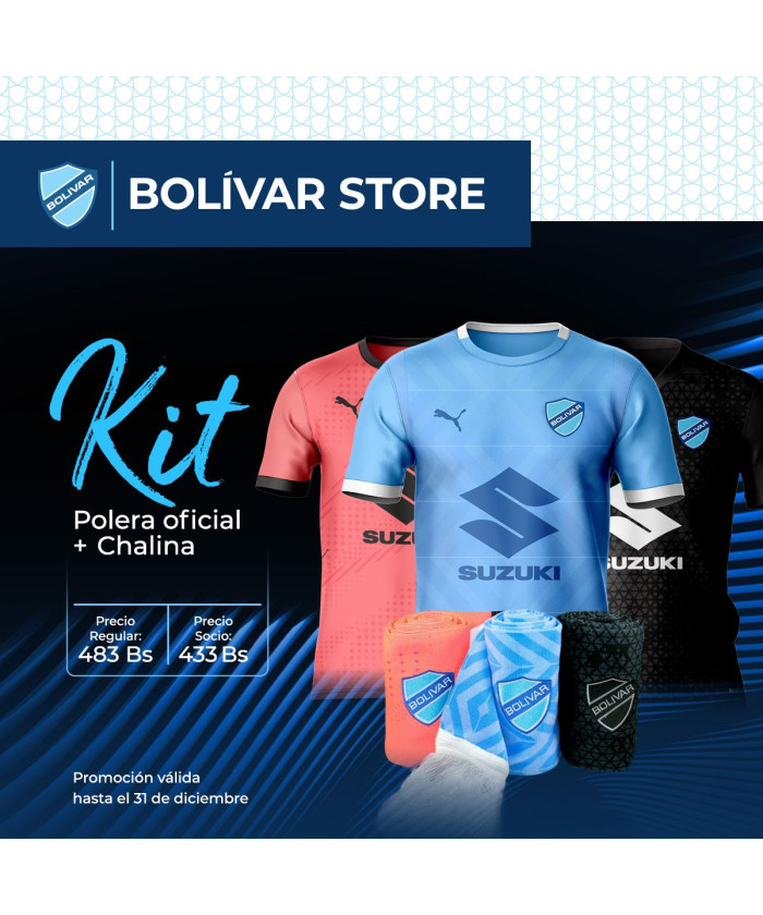 Kit Polera oficial + chalina