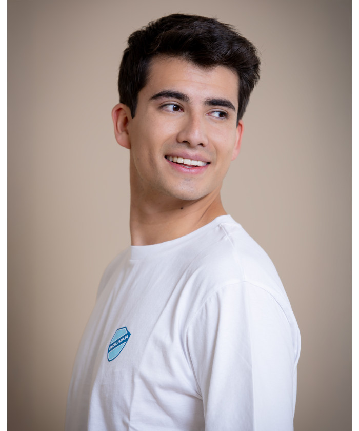 POLERA BLANCA ESC. BOLIVAR