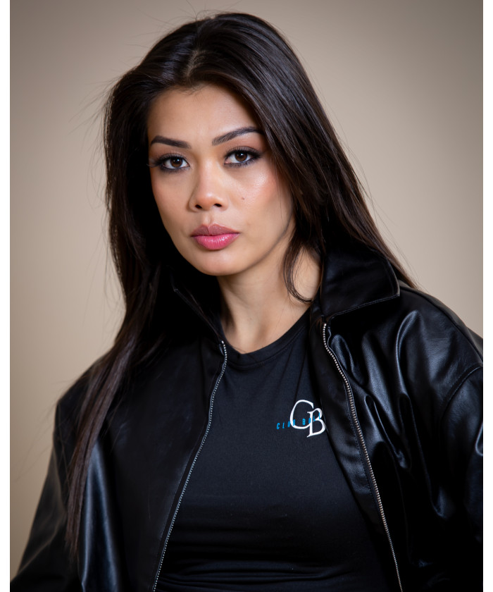 POLERAS CROP TOP NEGRO "CB"