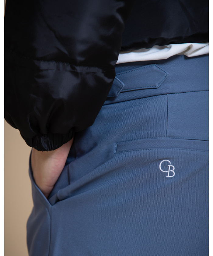 PANTALON DE TELA AZUL "CB"
