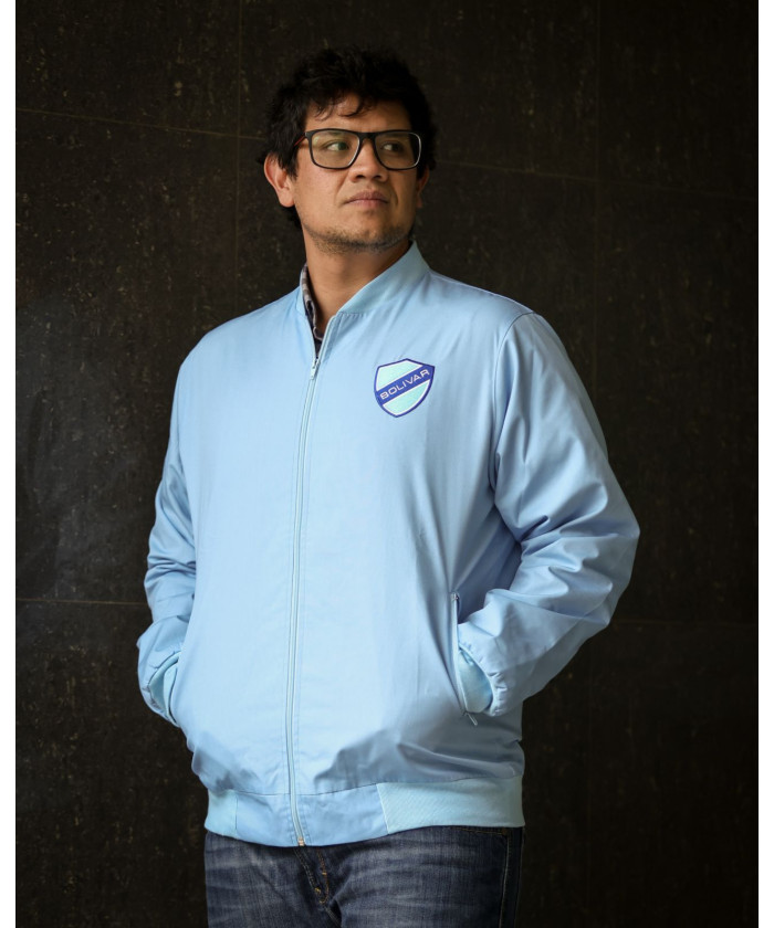 CHAQUETA VARON CELESTE C/...